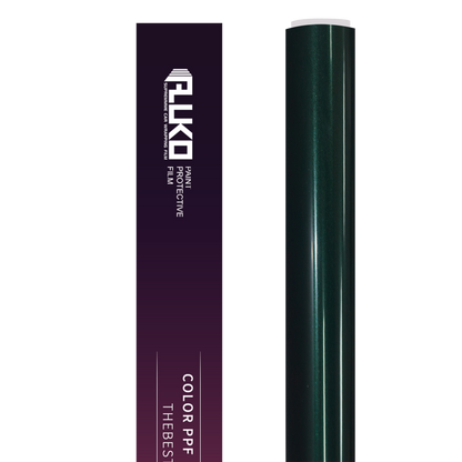 TPU Gloss Metallic British Royal Green Colored PPF Paint Protection Film product image 2 - Veloro paint protection film