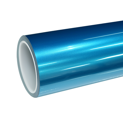TPU Gloss Metallic Canel Bay Blue Colored PPF Paint Protection Film