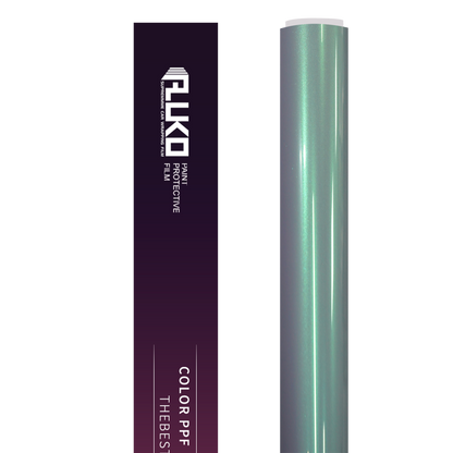 TPU Gloss Metallic Chameleon Green Grey Colored PPF Paint Protection Film product image 2 - Veloro paint protection film