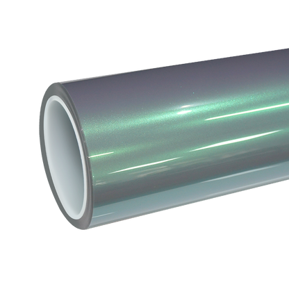 TPU Gloss Metallic Chameleon Green Grey Colored PPF Paint Protection Film