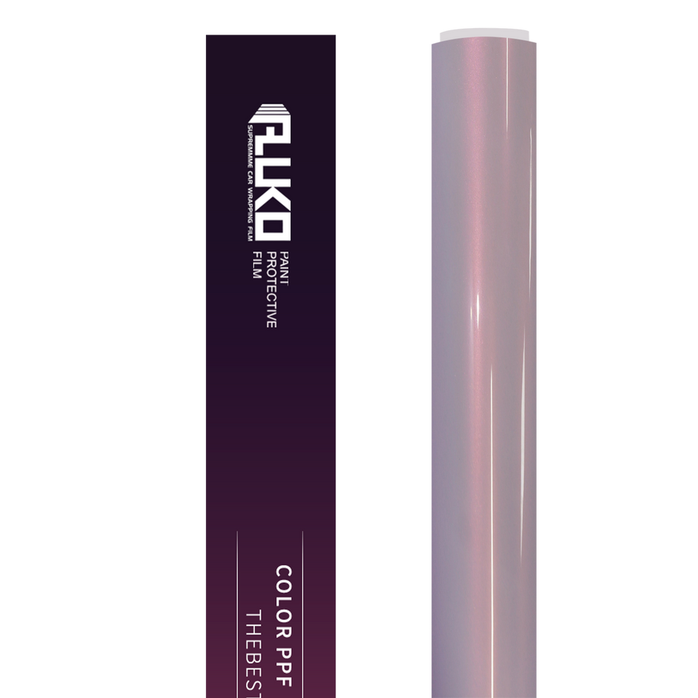 TPU Gloss Metallic Chameleon Pink Colored PPF Paint Protection Film product image 3 - Veloro paint protection film