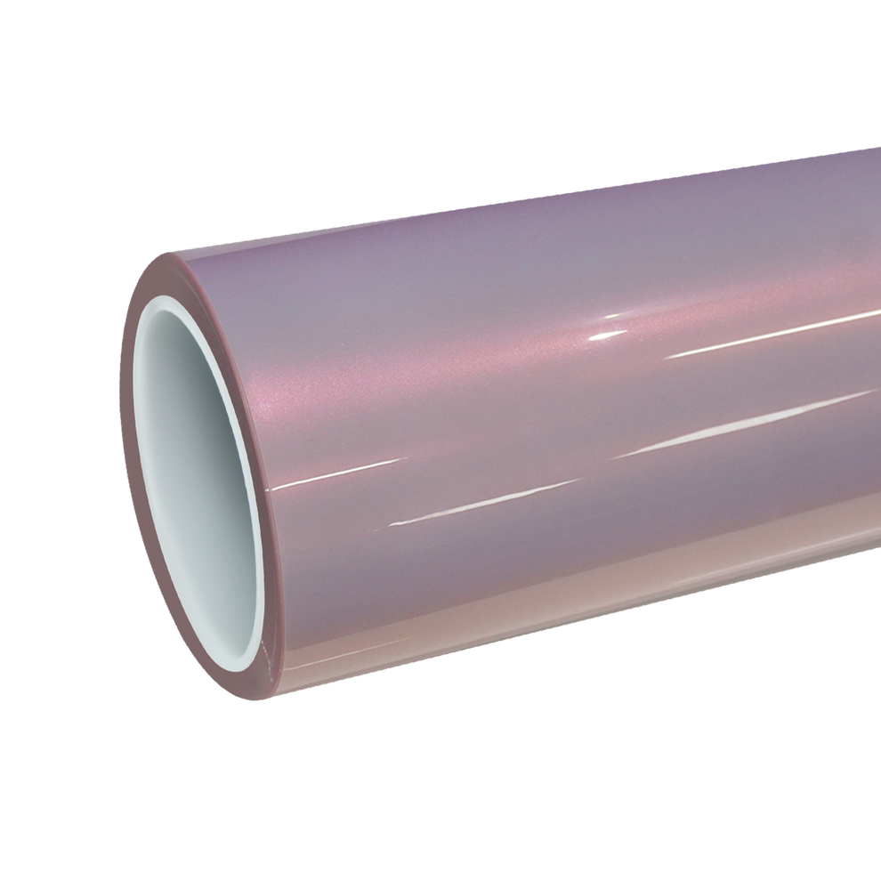 TPU Gloss Metallic Chameleon Pink Colored PPF Paint Protection Film