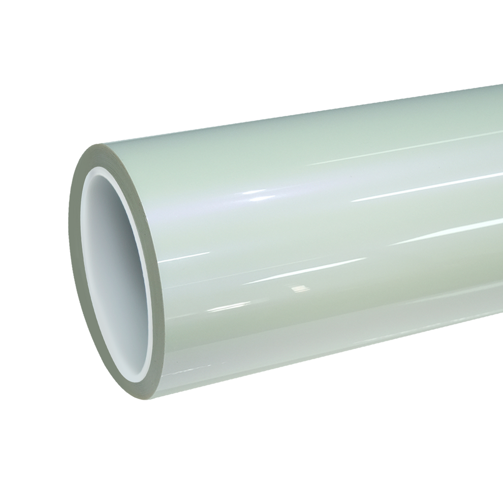 TPU Gloss Metallic Chameleon White Purple Colored PPF Paint Protection Film