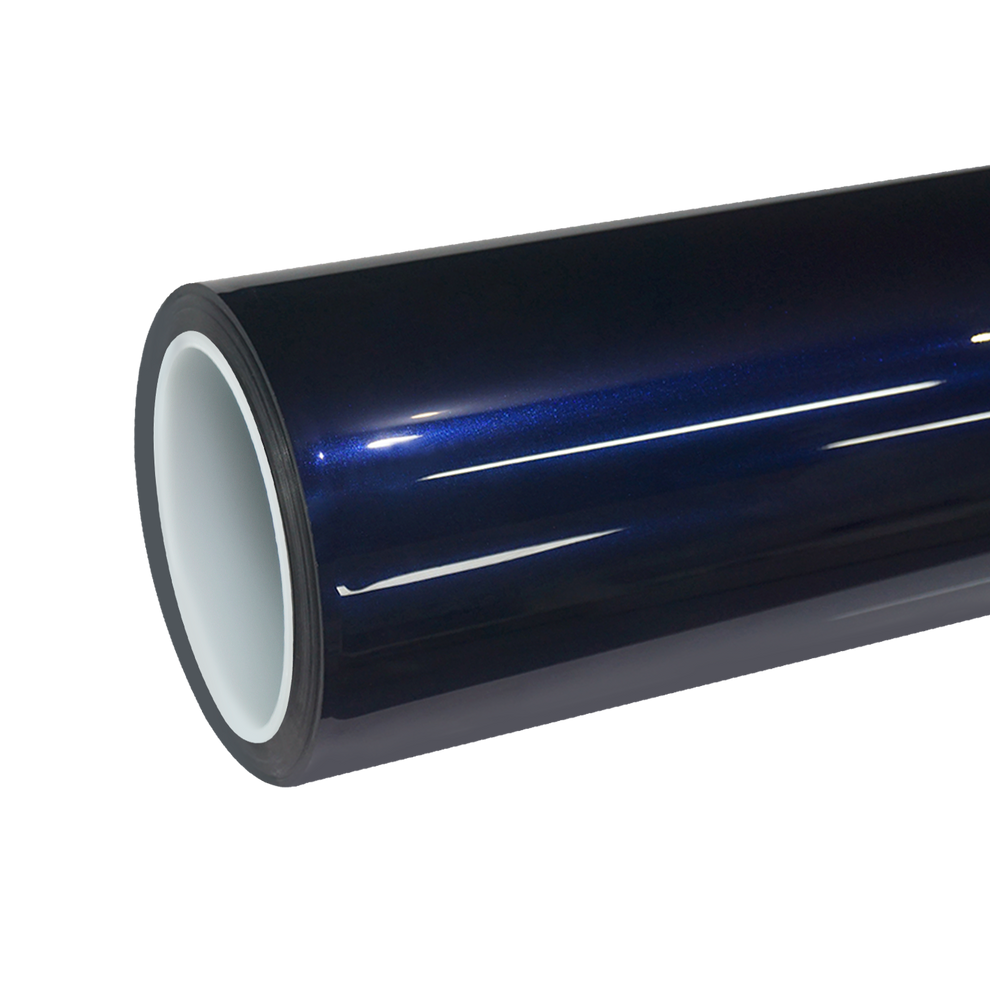 TPU Gloss Metallic Dark Blue Audi Navarre Blue Colored PPF Paint Protection Film