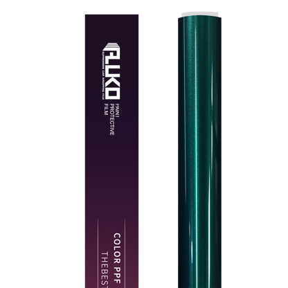 TPU Gloss Metallic Deep Sea Green Colored PPF Paint Protection Film product image 2 - Veloro paint protection film