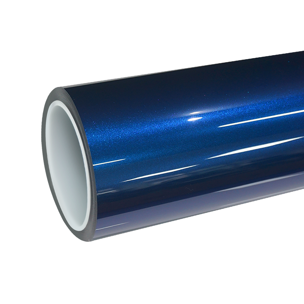 TPU Gloss Diamond Blue Colored PPF Paint Protection Film