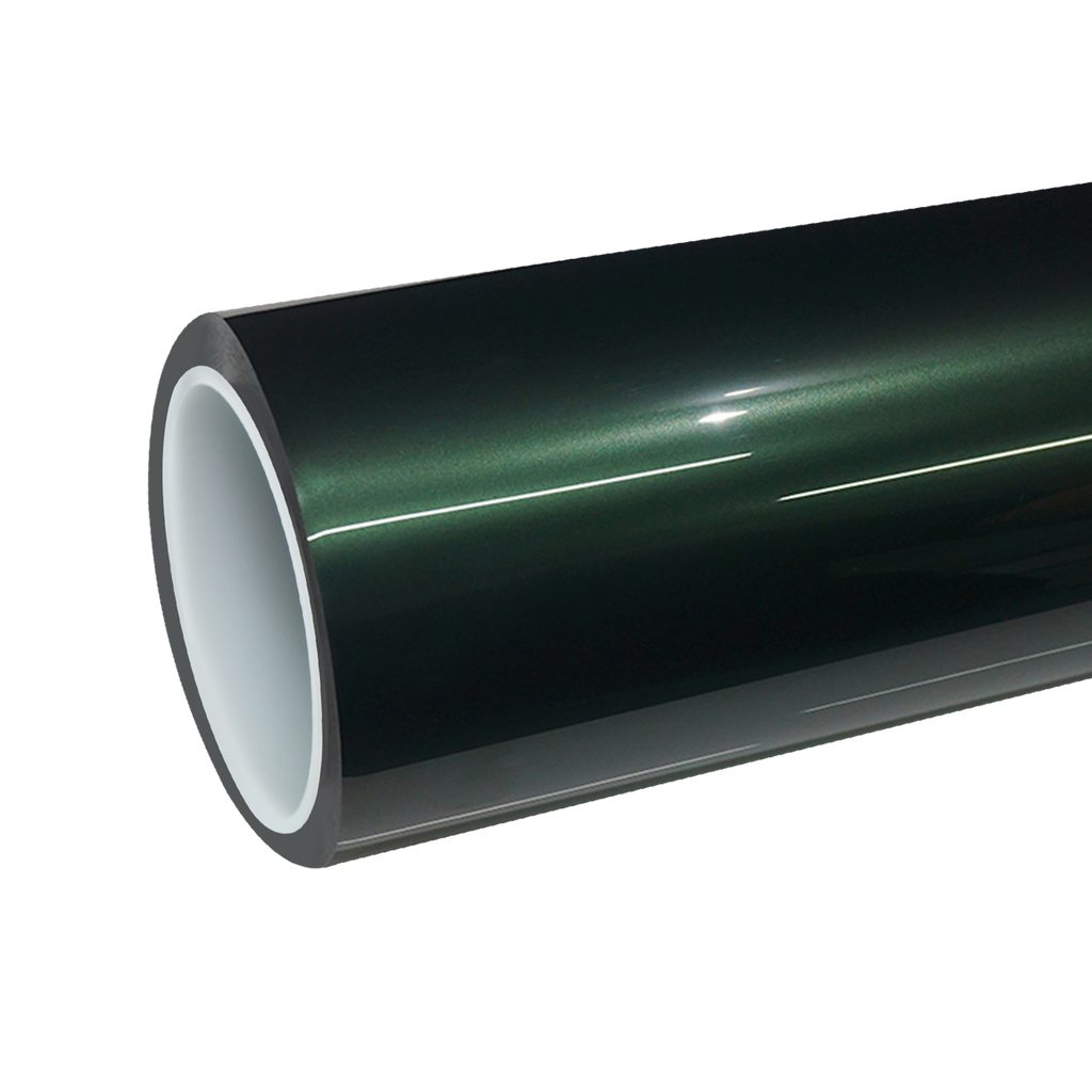 TPU Gloss Metallic Forest Green Colored PPF Paint Protection Film