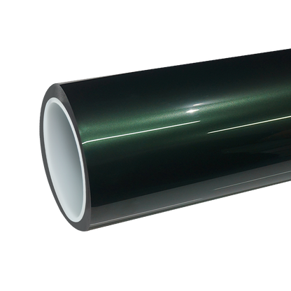TPU Gloss Metallic Forest Green Colored PPF Paint Protection Film