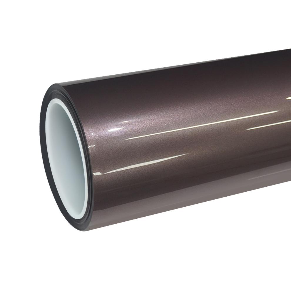 TPU Gloss Metallic Frozen Berry Pink Colored PPF Paint Protection Film