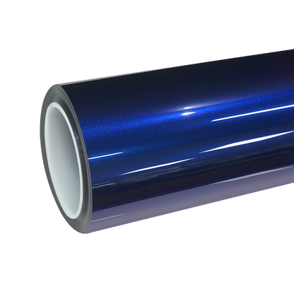 TPU Gloss Metallic Gentian Blue Colored PPF Paint Protection Film
