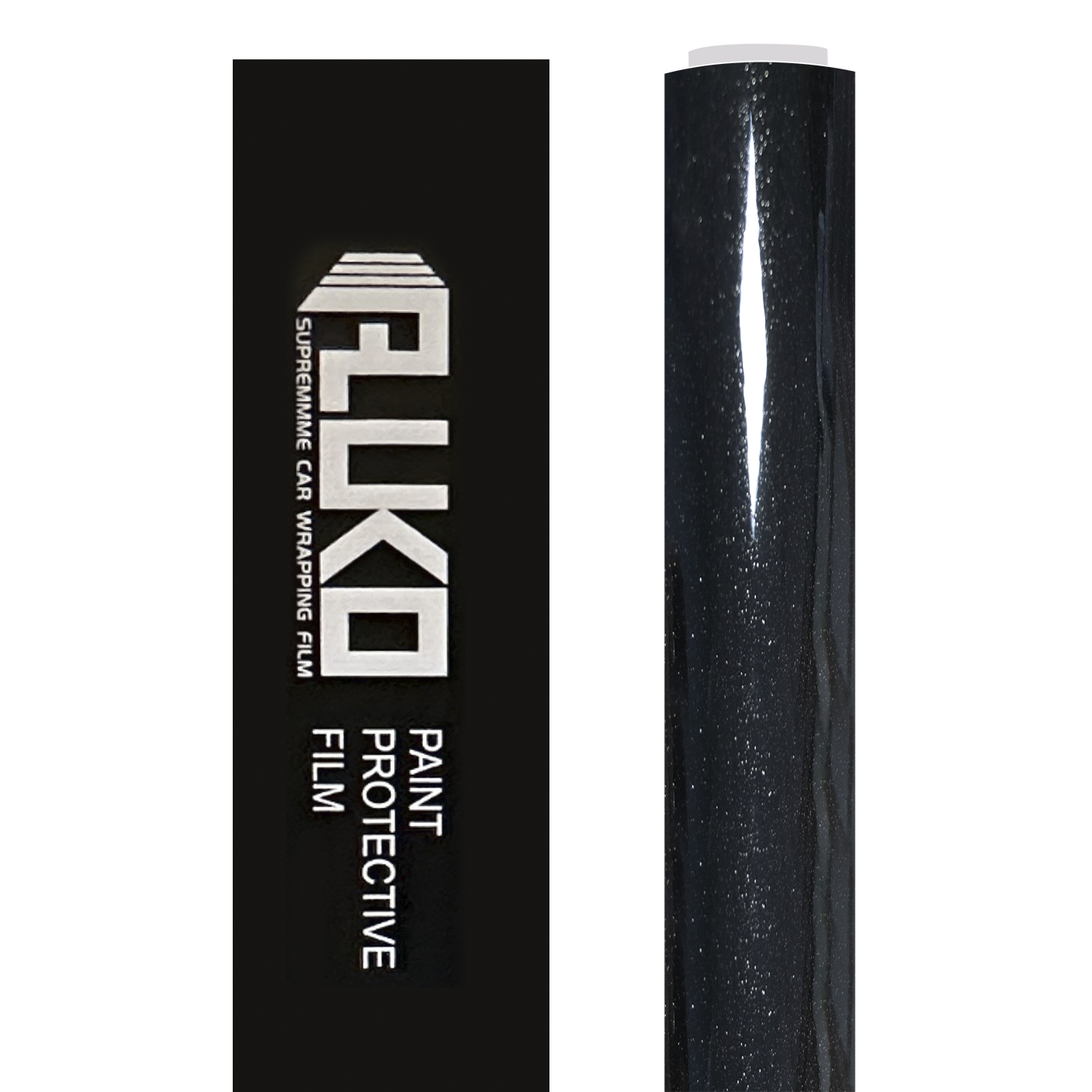 TPU Gloss Metallic Glitter Black Colored PPF Paint Protection Film product image 3 - Veloro paint protection film