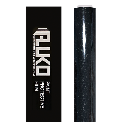 TPU Gloss Metallic Glitter Black Colored PPF Paint Protection Film product image 3 - Veloro paint protection film