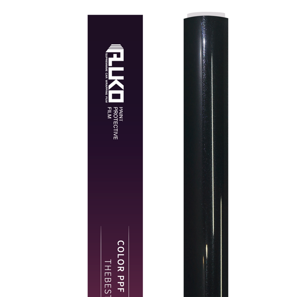 TPU Gloss Metallic Gold Black Colored PPF Paint Protection Film product image 2 - Veloro paint protection film