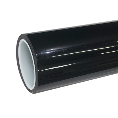TPU Gloss Metallic Gold Black Colored PPF Paint Protection Film
