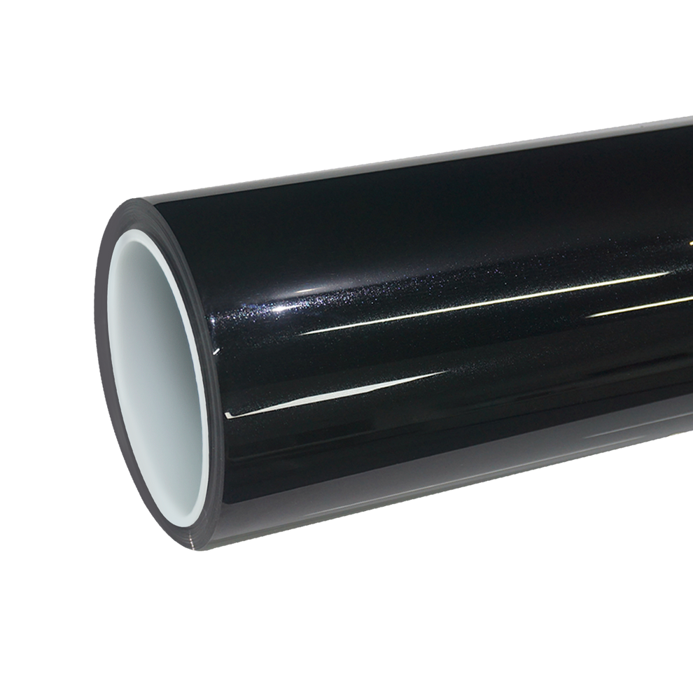 TPU Gloss Metallic Gold Black Colored PPF Paint Protection Film