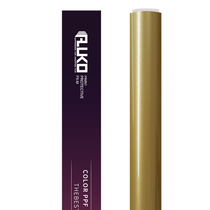 TPU Gloss Metallic Gold Colored PPF Paint Protection Film product image 2 - Veloro paint protection film