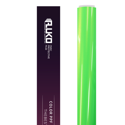TPU Gloss Metallic Gold Green Color PPF Paint Protection Film product image 2 - Veloro paint protection film