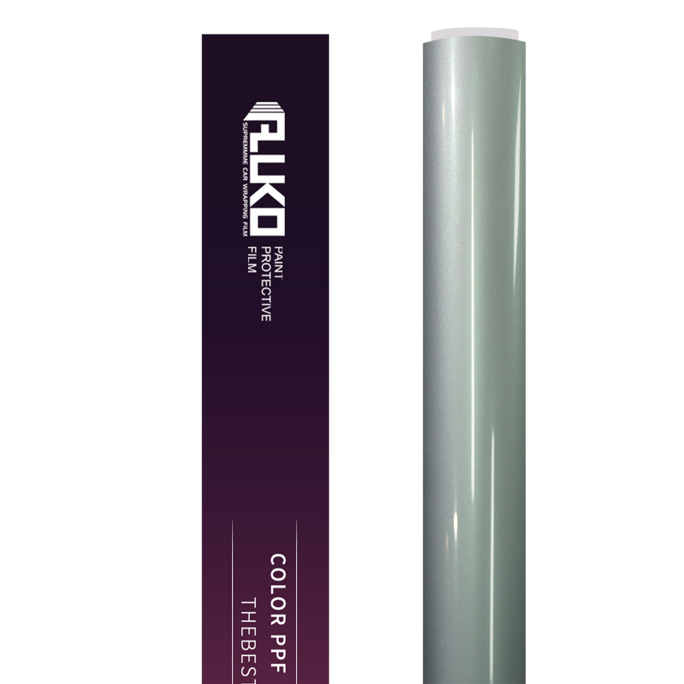 TPU Gloss Metallic Hadlin Green Colored PPF Paint Protection Film product image 2 - Veloro paint protection film