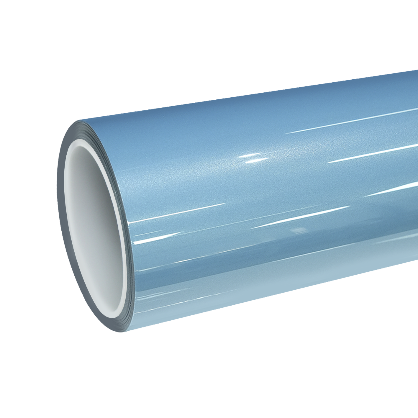 TPU Gloss Metallic Ice Blue Colored PPF Paint Protection Film
