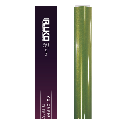 TPU Gloss Metallic Iridescent Emerald Green Colored PPF Paint Protection Film product image 2 - Veloro paint protection