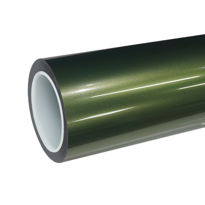 TPU Gloss Metallic Mamba Green Colored PPF Paint Protection Film
