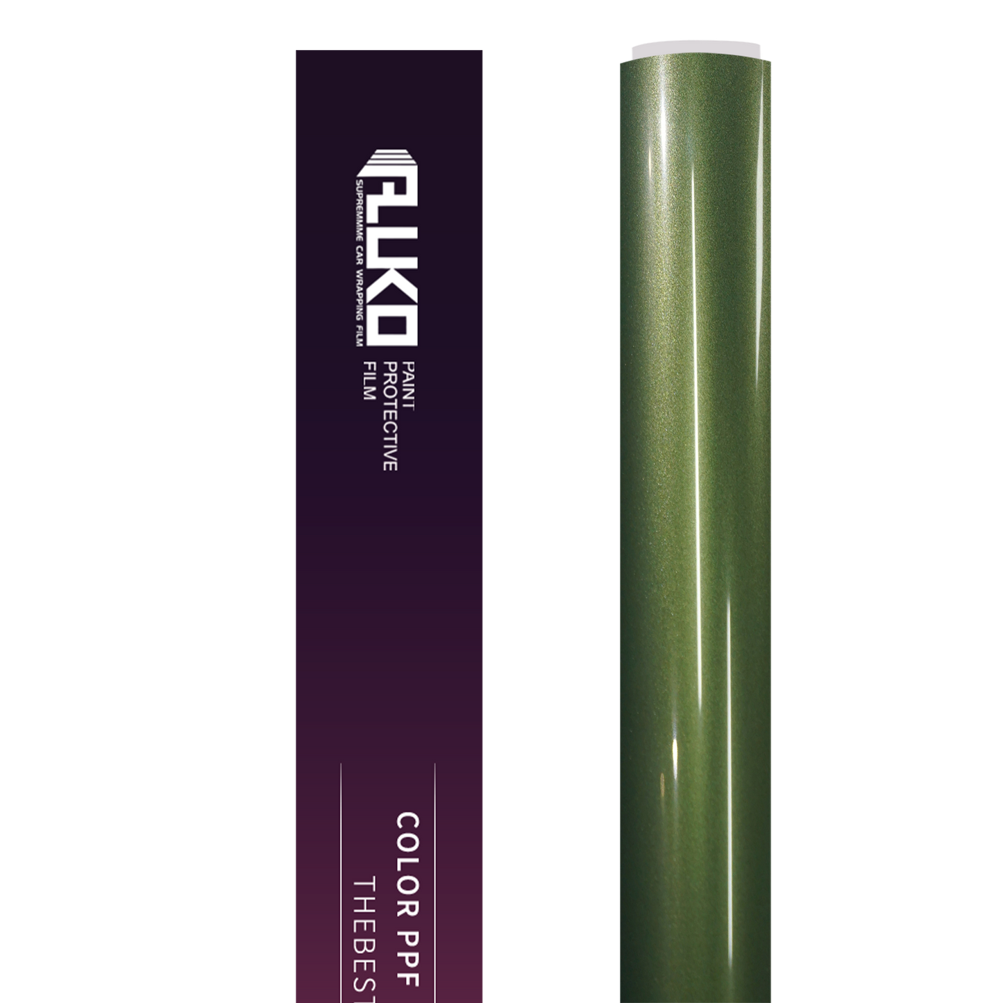 TPU Gloss Metallic Mamba Green Colored PPF Paint Protection Film product image 3 - Veloro paint protection film