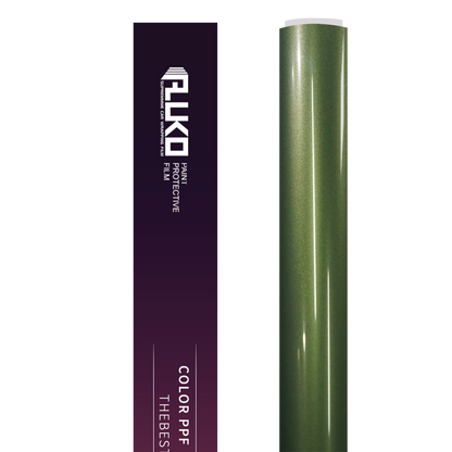 TPU Gloss Metallic Mamba Green Colored PPF Paint Protection Film product image 3 - Veloro paint protection film