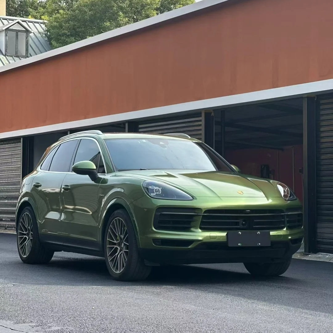 TPU Gloss Metallic Mamba Green Colored PPF Paint Protection Film product image 2 - Veloro paint protection film