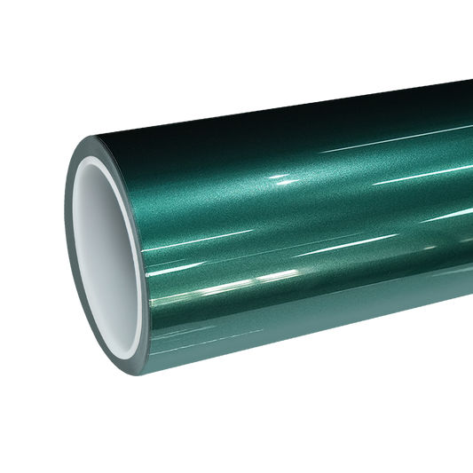 TPU Gloss Metallic Martin Racing Green Colored PPF Paint Protection Film