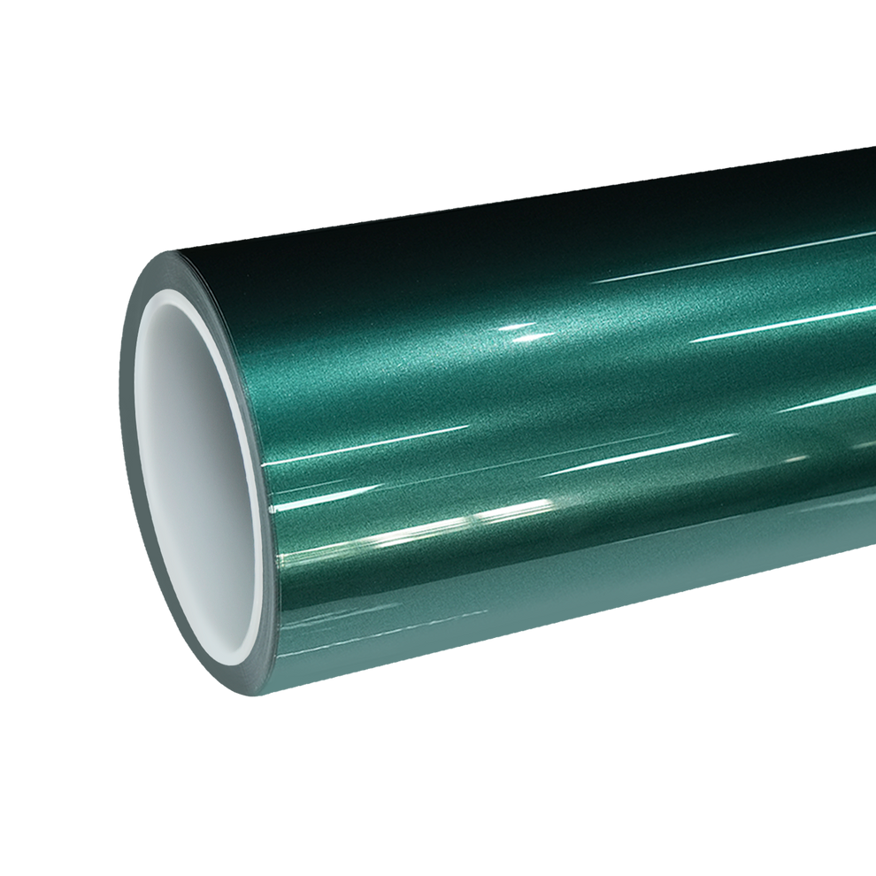 TPU Gloss Metallic Martin Racing Green Colored PPF Paint Protection Film