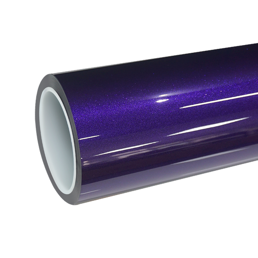 TPU Gloss Metallic Marvelli Purple Colored PPF Paint Protection Film