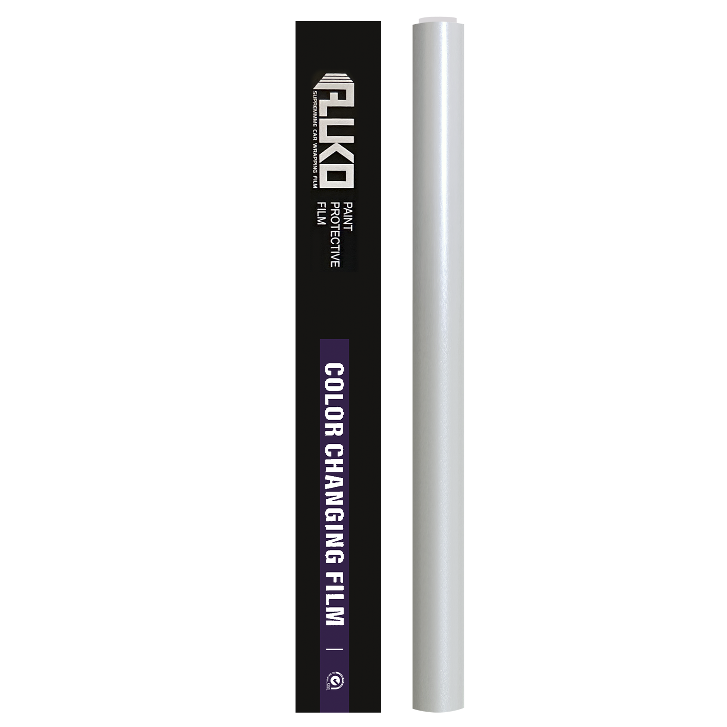 TPU Gloss Metallic Metal White Colored PPF Paint Protection Film product image 2 - Veloro paint protection film