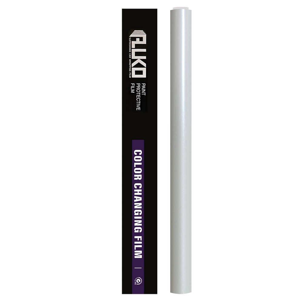 TPU Gloss Metallic Metal White Colored PPF Paint Protection Film product image 2 - Veloro paint protection film