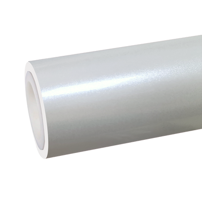 TPU Gloss Metallic Metal White Colored PPF Paint Protection Film