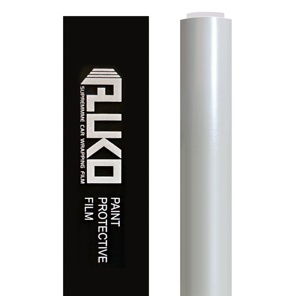 TPU Gloss Metallic Metal White Colored PPF Paint Protection Film product image 3 - Veloro paint protection film
