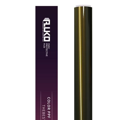 TPU Gloss Metallic Midnight Gold Colored PPF Paint Protection Film product image 2 - Veloro paint protection film