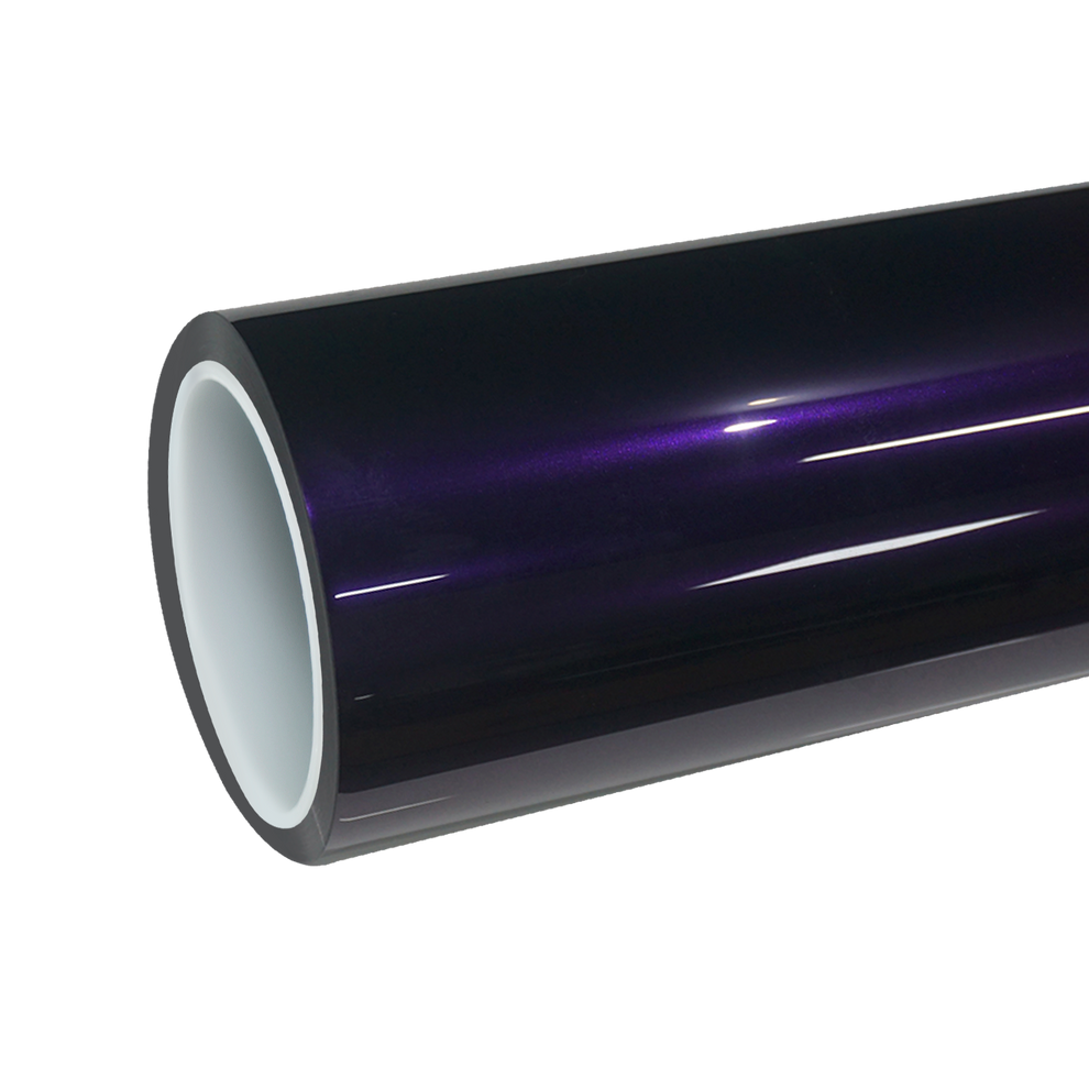TPU Gloss Metallic Midnight Purple Colored PPF Paint Protection Film