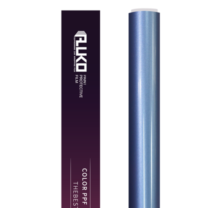 TPU Gloss Metallic Mist Blue Colored PPF Paint Protection Film product image 3 - Veloro paint protection film