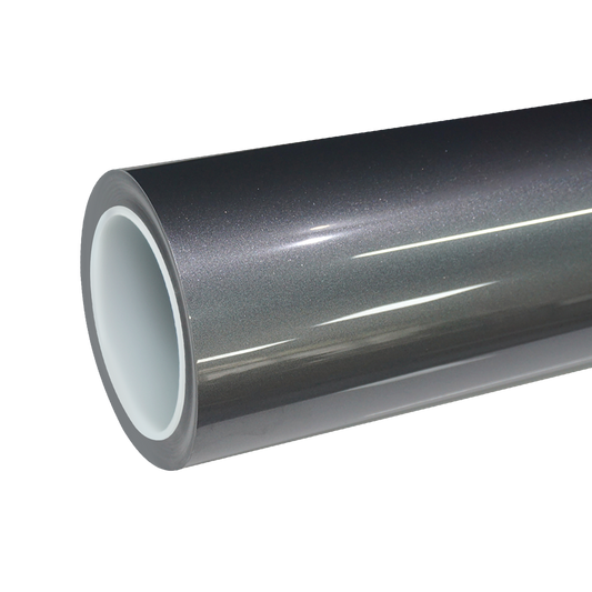TPU Gloss Metallic Mountain Grey Colored PPF Paint Protection Film