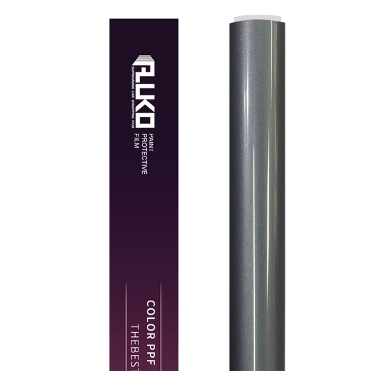 TPU Gloss Metallic Mountain Grey Colored PPF Paint Protection Film product image 2 - Veloro paint protection film
