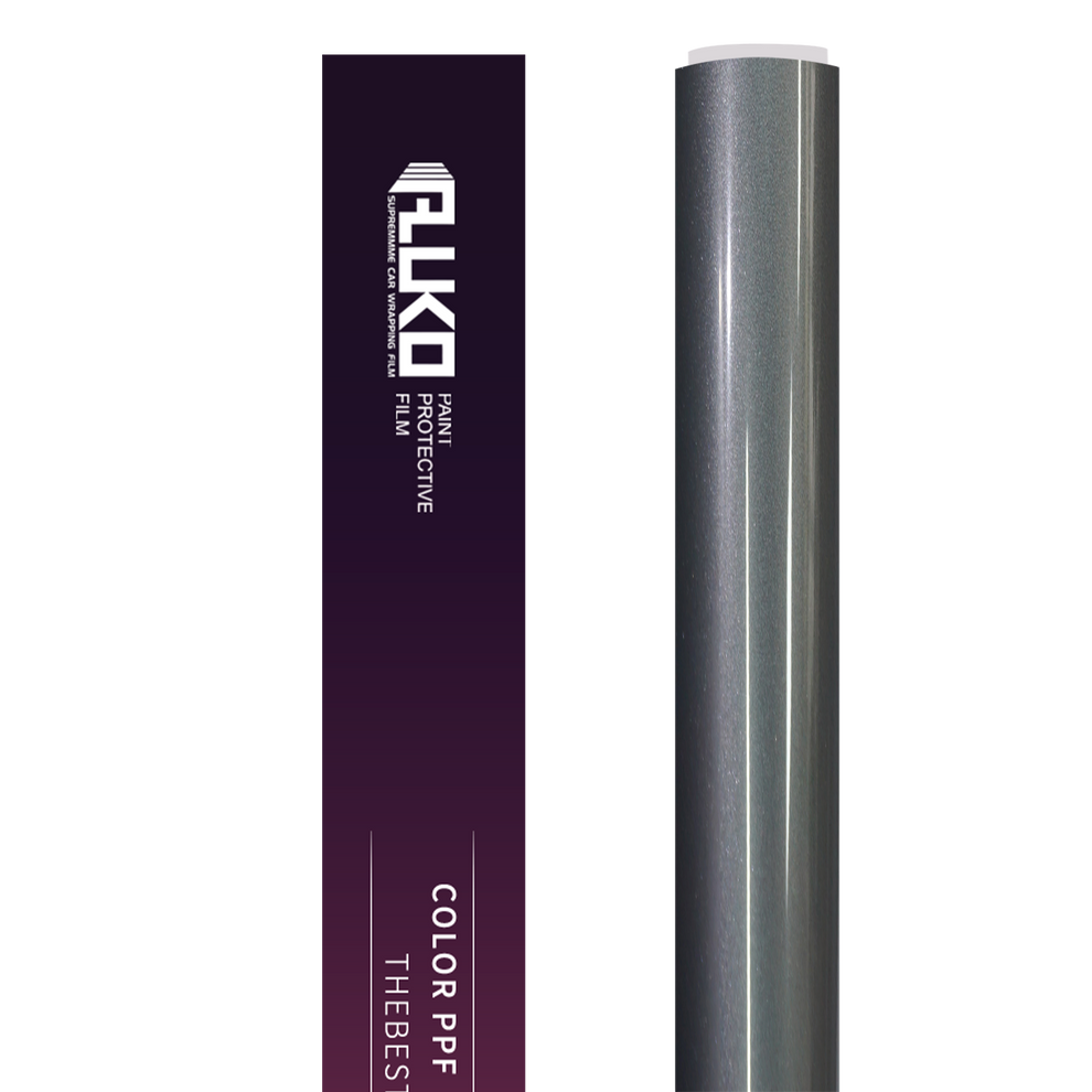 TPU Gloss Metallic Mountain Grey Colored PPF Paint Protection Film product image 2 - Veloro paint protection film