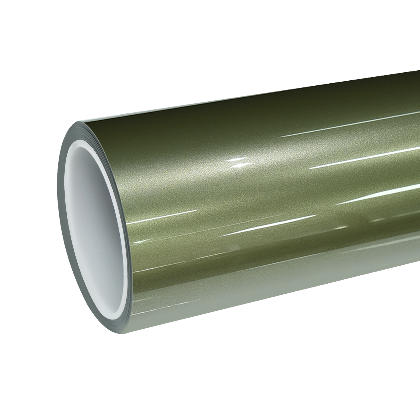 TPU Gloss Metallic Olive Green Colored PPF Paint Protection Film