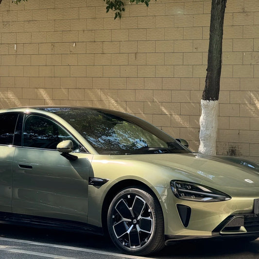 TPU Gloss Metallic Olive Green Colored PPF Paint Protection Film product image 2 - Veloro paint protection film