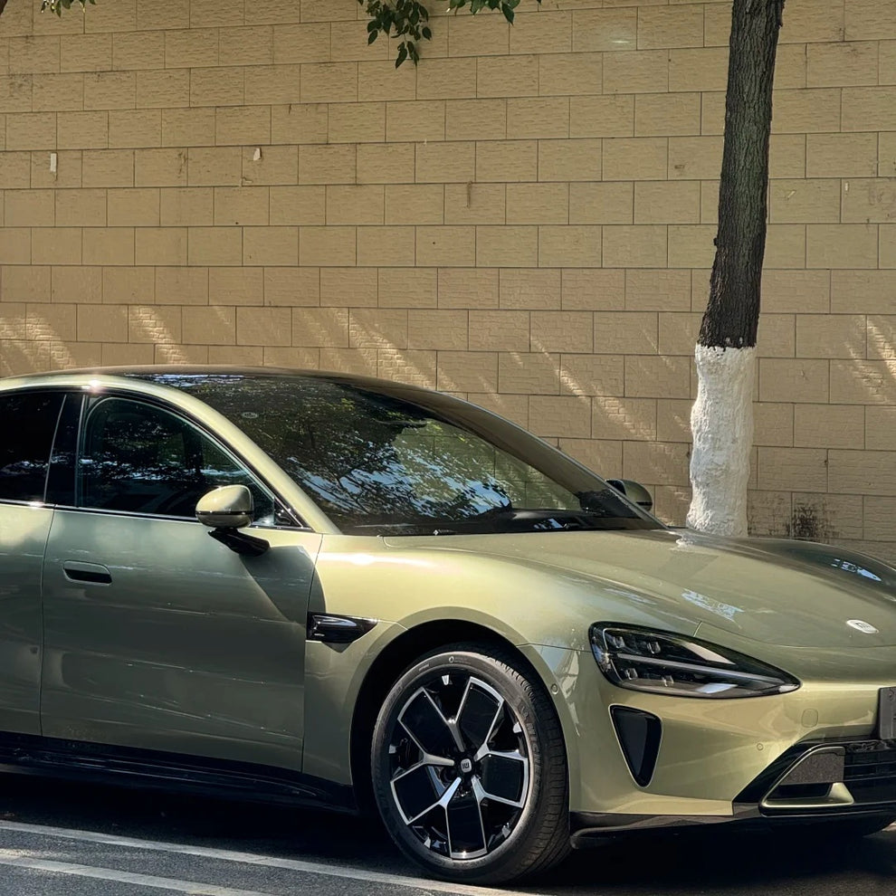 TPU Gloss Metallic Olive Green Colored PPF Paint Protection Film product image 2 - Veloro paint protection film