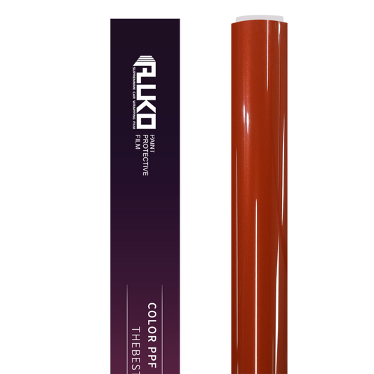 TPU Gloss Metallic Papaiya Orange Colored PPF Paint Protection Film product image 2 - Veloro paint protection film