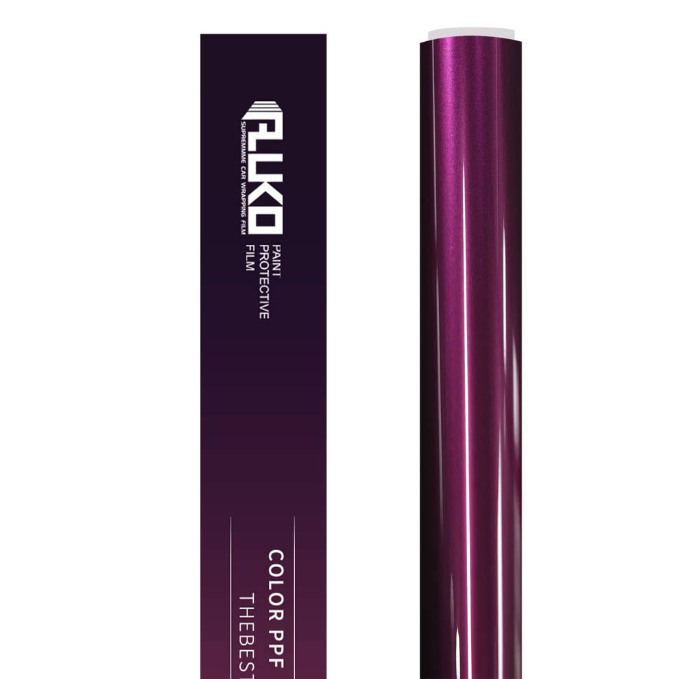 TPU Gloss Metallic Pearl Purple Colored PPF Paint Protection Film product image 3 - Veloro paint protection film