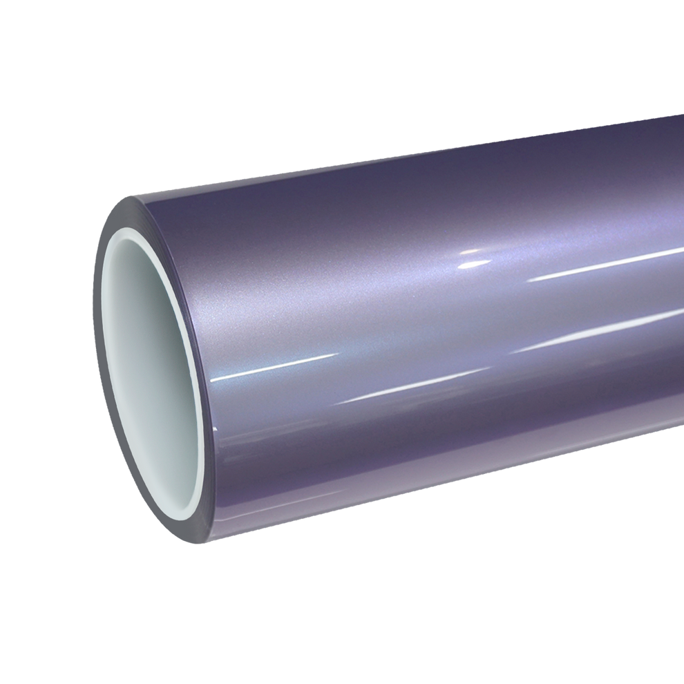 TPU Gloss Metallic Periwinkle Purple Colored PPF Paint Protection Film