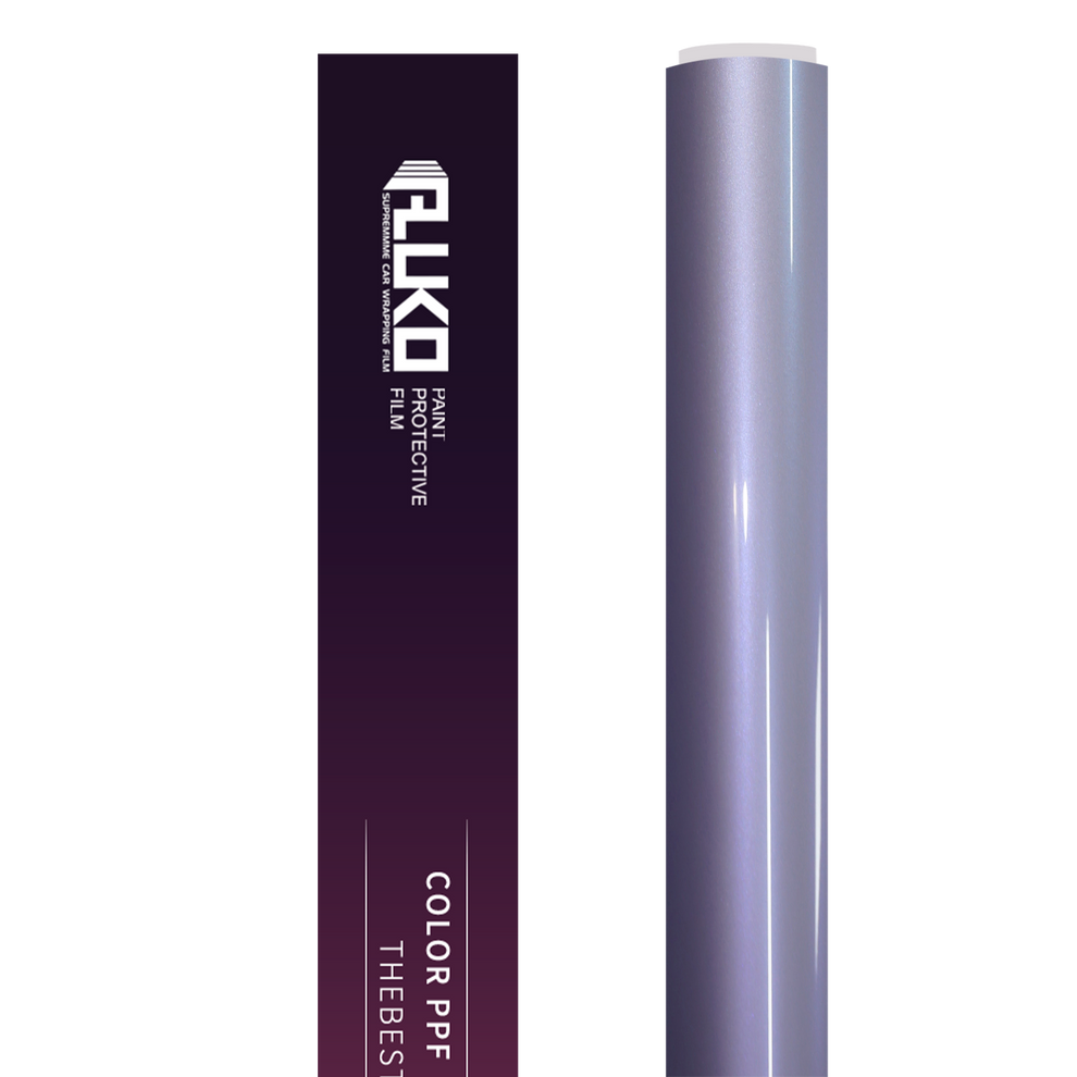 TPU Gloss Metallic Periwinkle Purple Colored PPF Paint Protection Film product image 3 - Veloro paint protection film