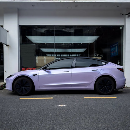 TPU Gloss Metallic Periwinkle Purple Colored PPF Paint Protection Film product image 2 - Veloro paint protection film