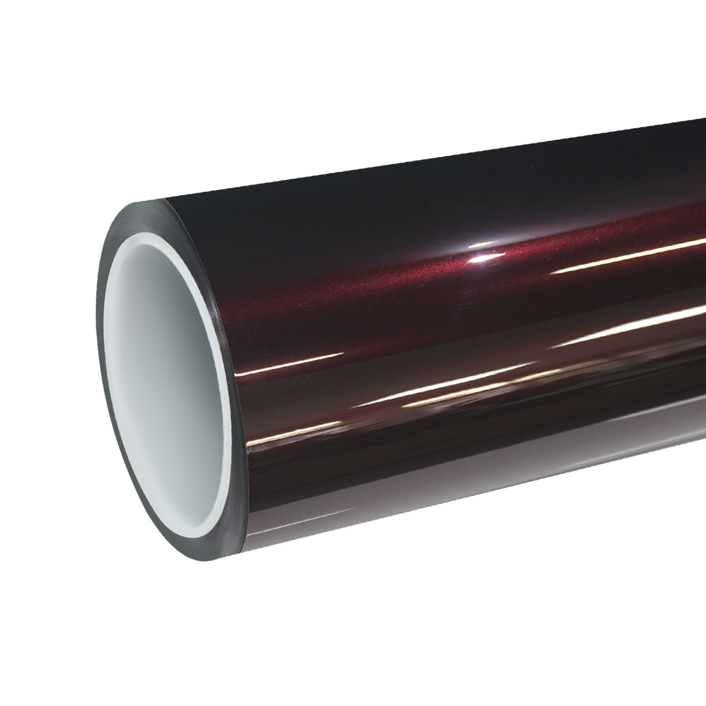 TPU Gloss Metallic Plum Red Colored PPF Paint Protection Film